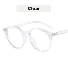 Load image into Gallery viewer, KOTTDO Classic Plastic Anti-blue Light Clear Lens Glasses Frames for Women Vintage Round Computer Game Glasses Frame Men