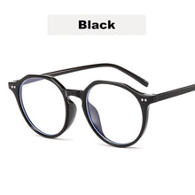 Load image into Gallery viewer, KOTTDO Classic Plastic Anti-blue Light Clear Lens Glasses Frames for Women Vintage Round Computer Game Glasses Frame Men