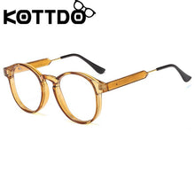 Load image into Gallery viewer, KOTTDO Classic Round EyeGlasses Men Vintage Transparent Eye Glasses Frames for Women Myopia Frame