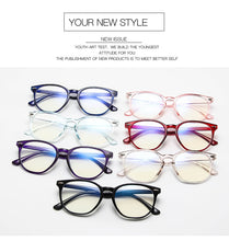 Load image into Gallery viewer, KOTTDO Anti-blue Glasses Frame Retro Ultra-light Glasses for Women Computer Eyewear Goggles Clear Eyeglasses Men Oculos