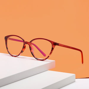 KOTTDO Cat Eye Women Eyeglasses Men Myopia Optical Glasses Frame Computer Eye Glasses Transparent Spectacle Eyewear
