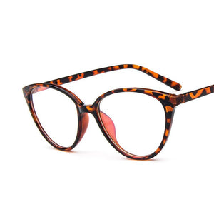 KOTTDO Cat Eye Women Eyeglasses Men Myopia Optical Glasses Frame Computer Eye Glasses Transparent Spectacle Eyewear