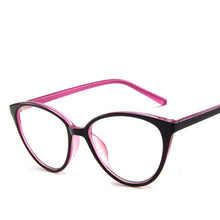 Load image into Gallery viewer, KOTTDO Cat Eye Women Eyeglasses Men Myopia Optical Glasses Frame Computer Eye Glasses Transparent Spectacle Eyewear