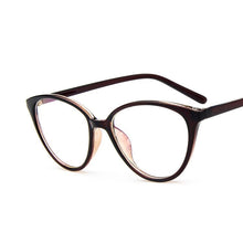 Load image into Gallery viewer, KOTTDO Cat Eye Women Eyeglasses Men Myopia Optical Glasses Frame Computer Eye Glasses Transparent Spectacle Eyewear