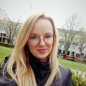 Retro Women Eyeglasses Cat Eye Metal Full Glasses Frame Optical Spectacles Round Vintage Eye Glasses