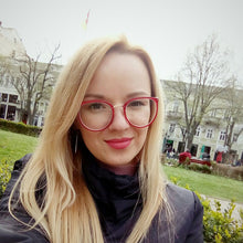 Load image into Gallery viewer, KOTTDO Retro Women Eyeglasses Cat Eye Metal Full Glasses Frame Optical Spectacles Round Vintage Eye Glasses