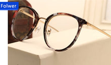 Load image into Gallery viewer, Retro Women Eyeglasses Cat Eye Metal Full Glasses Frame Optical Spectacles Round Vintage Eye Glasses