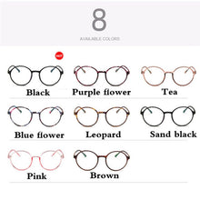 Load image into Gallery viewer, KOTTDO Round Clear Women Eyeglasses Optical Myopia Spectacle Glasses Frame Men Computer Eye Glasses Transparent Glasses