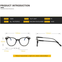 Carica l&#39;immagine nel visualizzatore di Gallery, KOTTDO  Transparent Glasses Optical Glasses Frames For Women Cat Eye Glasses Frame Men Eyeglasses Eyewear Frame  Oculos