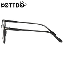 Carica l&#39;immagine nel visualizzatore di Gallery, KOTTDO  Transparent Glasses Optical Glasses Frames For Women Cat Eye Glasses Frame Men Eyeglasses Eyewear Frame  Oculos