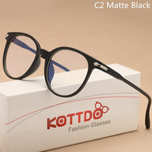 Carica l&#39;immagine nel visualizzatore di Gallery, KOTTDO  Transparent Glasses Optical Glasses Frames For Women Cat Eye Glasses Frame Men Eyeglasses Eyewear Frame  Oculos