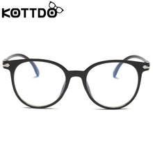 Carica l&#39;immagine nel visualizzatore di Gallery, KOTTDO  Transparent Glasses Optical Glasses Frames For Women Cat Eye Glasses Frame Men Eyeglasses Eyewear Frame  Oculos