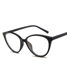 Carica l&#39;immagine nel visualizzatore di Gallery, KOTTDO  Women Cat Eye Eyeglasses Men Myopia Optical Glasse Frame Eye Glasses Computer Transparent Clear Frame Oculos