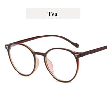 Load image into Gallery viewer, KOTTDO Retro Plastic Round Computer Glasses Frame Women Round Vintage Myopia Female Eye Glasses Frames Men Eyewear Frame