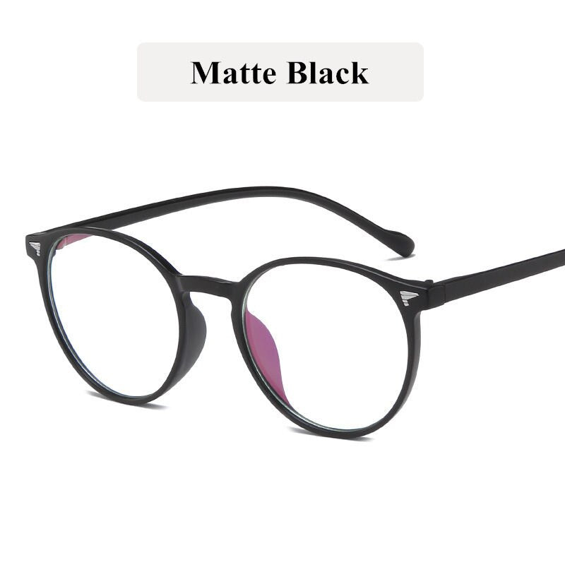 KOTTDO Retro Plastic Round Computer Glasses Frame Women Round Vintage Myopia Female Eye Glasses Frames Men Eyewear Frame