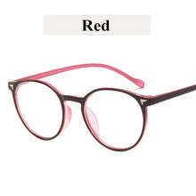 Load image into Gallery viewer, KOTTDO Retro Plastic Round Computer Glasses Frame Women Round Vintage Myopia Female Eye Glasses Frames Men Eyewear Frame