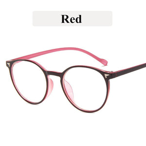 KOTTDO Retro Plastic Round Computer Glasses Frame Women Round Vintage Myopia Female Eye Glasses Frames Men Eyewear Frame