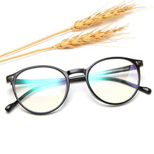 Load image into Gallery viewer, KOTTDO Retro Plastic Round Computer Glasses Frame Women Round Vintage Myopia Female Eye Glasses Frames Men Eyewear Frame