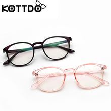 Carica l'immagine nel visualizzatore di Gallery, KOTTDO Retro Round Clear Computer Glasses Frame Women Vintage Eyewear Transparent Eye Glasses Frames for Men  2023