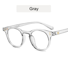 Load image into Gallery viewer, KOTTDO Vintage Plastic Round Glasses Frame Clear Classic Rivets Men Accessories Eyeglasses Spectacle Gaming Glasses