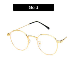 Load image into Gallery viewer, KOTTDO Vintage Metal Round Eye Glasses Frame Women Classic Clear Optical EyeGlasses Men