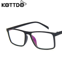 Load image into Gallery viewer, KOTTDO Vintage Square Mens Eyeglasses Prescription Women Glasses Vintage Optical Myopia Clear Frame Eye Glasses Frames for Men