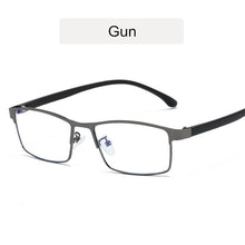 Load image into Gallery viewer, KOTTDO Vintage Square Optical Eye Glasses Frames Metal Men Classic Business Clear Transparent Frame Eyeglasses oculos