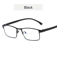 Load image into Gallery viewer, KOTTDO Vintage Square Optical Eye Glasses Frames Metal Men Classic Business Clear Transparent Frame Eyeglasses oculos