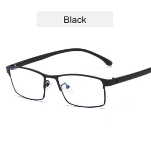 KOTTDO Vintage Square Optical Eye Glasses Frames Metal Men Classic Business Clear Transparent Frame Eyeglasses oculos