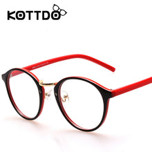 Load image into Gallery viewer, KOTTDO&#39;s Retro Round Reading Eyeglasses Men Women Vintage Computer Transparent Eye Glasses Frame Myopia Oculos De Grau Femininos