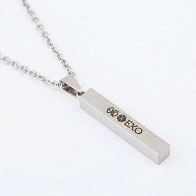 EXO EX'ACT Monster Lucky One Chain Pendant Necklace K-POP Accessories Jewelry For Music Men Or Women Boy Girl