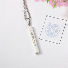 Carica l&#39;immagine nel visualizzatore di Gallery, EXO EX&#39;ACT Monster Lucky One Chain Pendant Necklace K-POP Accessories Jewelry For Music Men Or Women Boy Girl