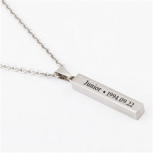 GOT7 Fly Hard Carry Album Collana K-POP Gioielli Catena con ciondolo Accessori per uomo Donna Donna Uomo Ragazzo Ragazza 