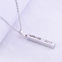 Load image into Gallery viewer, Wanna One Necklace BAP SHINee Block.b Vixx Astro Straykids Bigbang Pendant