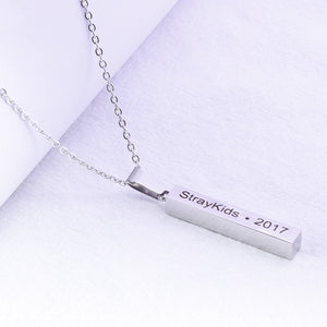 Wanna One Necklace BAP SHINee Block.b Vixx Astro Straykids Bigbang Pendant
