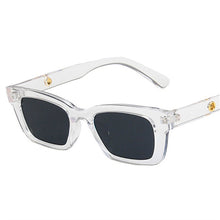 Load image into Gallery viewer, Ladies Small Square Sunglasses Women  Narrow Frame Sun Glasses Retro Rectangle Eyewears Beige Eyeglasses