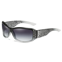 Carica l'immagine nel visualizzatore di Gallery, KUJUNY   Sunglasses Women's Polarized Sun Glasses With Diamonds Classic Retro Eyewear Ladies able Sunglass