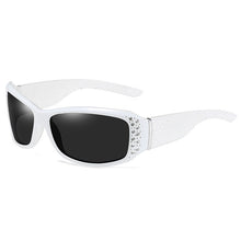 Carica l'immagine nel visualizzatore di Gallery, KUJUNY   Sunglasses Women's Polarized Sun Glasses With Diamonds Classic Retro Eyewear Ladies able Sunglass