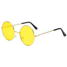 Load image into Gallery viewer, KUJUNY john lennon glasses Retro Round Prince Sunglasses Vintage Circle Male Female Reflective circle Sun Glasses oculos de sol