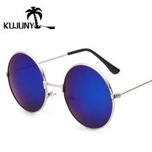 Load image into Gallery viewer, KUJUNY john lennon glasses Retro Round Prince Sunglasses Vintage Circle Male Female Reflective circle Sun Glasses oculos de sol