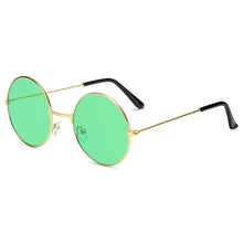 Load image into Gallery viewer, KUJUNY john lennon glasses Retro Round Prince Sunglasses Vintage Circle Male Female Reflective circle Sun Glasses oculos de sol