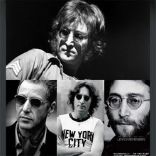 Load image into Gallery viewer, KUJUNY john lennon glasses Retro Round Prince Sunglasses Vintage Circle Male Female Reflective circle Sun Glasses oculos de sol