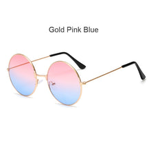 Load image into Gallery viewer, KUJUNY john lennon glasses Retro Round Prince Sunglasses Vintage Circle Male Female Reflective circle Sun Glasses oculos de sol