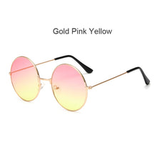 Load image into Gallery viewer, KUJUNY john lennon glasses Retro Round Prince Sunglasses Vintage Circle Male Female Reflective circle Sun Glasses oculos de sol