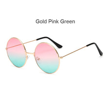 Load image into Gallery viewer, KUJUNY john lennon glasses Retro Round Prince Sunglasses Vintage Circle Male Female Reflective circle Sun Glasses oculos de sol