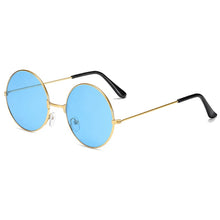 Load image into Gallery viewer, KUJUNY john lennon glasses Retro Round Prince Sunglasses Vintage Circle Male Female Reflective circle Sun Glasses oculos de sol