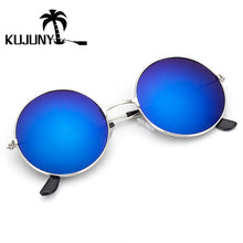 Load image into Gallery viewer, KUJUNY john lennon glasses Retro Round Prince Sunglasses Vintage Circle Male Female Reflective circle Sun Glasses oculos de sol