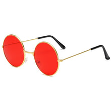 Load image into Gallery viewer, KUJUNY john lennon glasses Retro Round Prince Sunglasses Vintage Circle Male Female Reflective circle Sun Glasses oculos de sol
