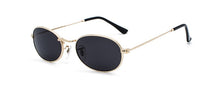 Load image into Gallery viewer, Kachawoo Oval Sunglasses For Men Small Metal Frame Black Red Pink Retro Sun Glasses Women Year Gift