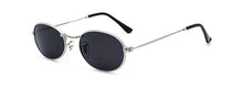 Load image into Gallery viewer, Kachawoo Oval Sunglasses For Men Small Metal Frame Black Red Pink Retro Sun Glasses Women Year Gift